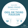 Bracelet en Oeil de Tigre-Faucon A - Sang-Froid et Protection - Pierres naturelles - Bijou-magique.fr