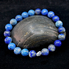 Bracelet en Lapis Lazuli AA - Sagesse et Honnêteté