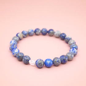 Bracelet en Lapis Lazuli AB - Sagesse et Honnêteté