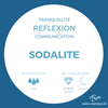 Bracelet en Sodalite A - Communication et Reflexion - Pierres naturelles - Bijou-magique.fr