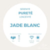 Bracelet en Jade Blanc A - Pureté et Sérénité - Pierres naturelles - Bijou-magique.fr
